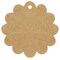Wrapables 50 Gift Tags/Kraft Hang Tags with Free Cut Strings for Gifts, Crafts & Price Tags